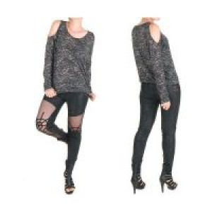  TROUSERS Punk Rave K-161/BK -  