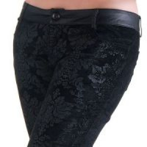  TROUSERS Punk Rave K-166/BK -  