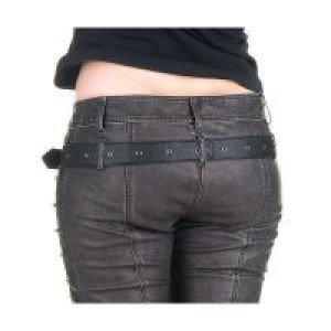  TROUSERS Punk Rave K-170/BK-SI -  