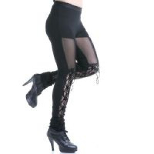  Leggins Punk Rave K-177/BK -  