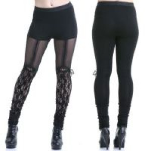  Leggins Punk Rave K-177/BK -  