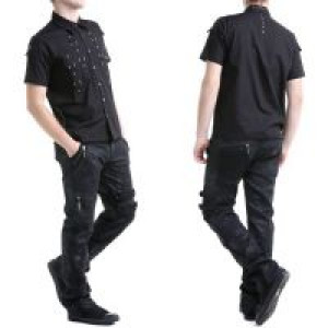  Pants Punk Rave K-182/BK -  