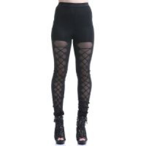  Leggins Punk Rave K-187/BK -  