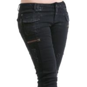 TROUSERS Punk Rave K-188/BK -  