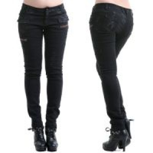  TROUSERS Punk Rave K-188/BK -  