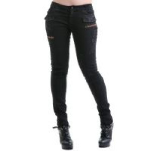  TROUSERS Punk Rave K-188/BK -  