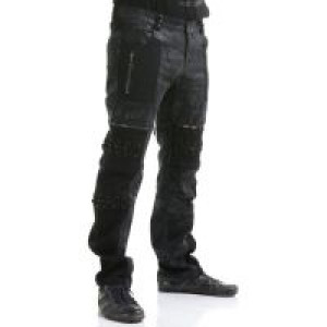  TROUSERS Punk Rave K-191/BK -  