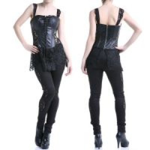 Leggins Punk Rave K-194/BK -  