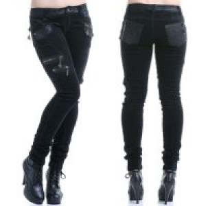  Leggins Punk Rave K-197/BK -  