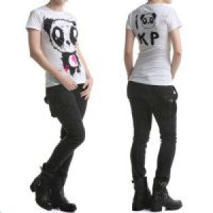  TROUSERS Punk Rave K-204/BK -  
