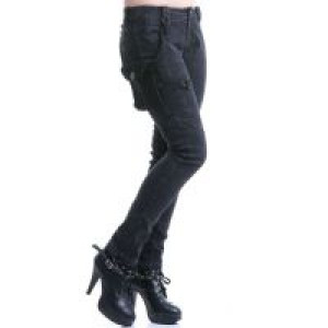  TROUSERS Punk Rave K-204/BK -  