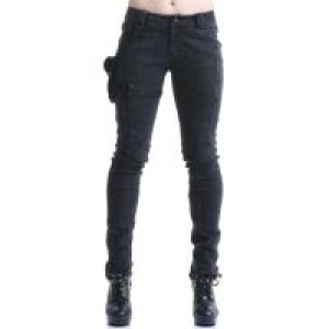  TROUSERS Punk Rave K-204/BK -  
