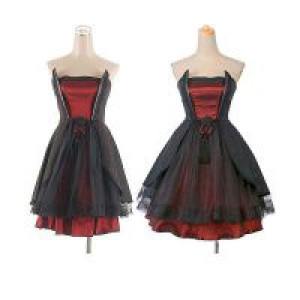  DRESS Punk Rave LQ-040/BK-RD /  /  /  / -  