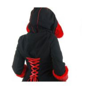 JACKET Punk Rave LY-036/BK-RD -  
