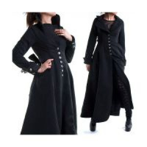  Coat Punk Rave LY-043/BK -  