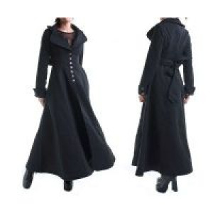  Coat Punk Rave LY-043/BK -  