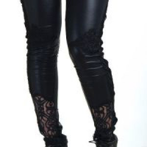  Leggins Punk Rave PK-026/BK -  