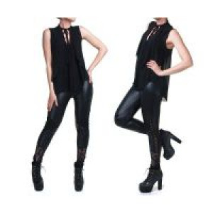  Leggins Punk Rave PK-026/BK -  