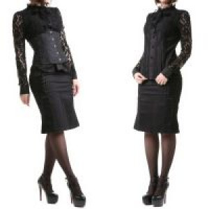 Жакет JACKET Punk Rave PY-040/BK - маленькая картинка
