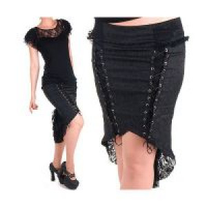  SKIRT Punk Rave Q-182/BK -  