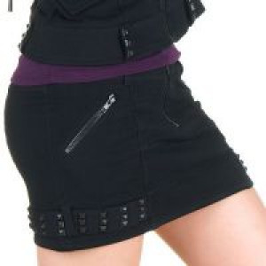  SKIRT Punk Rave Q-198/BK -  