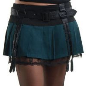  SKIRT Punk Rave Q-220/GR -  