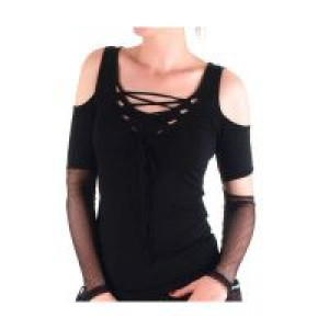  T-SHIRT Punk Rave T-289/BK -  