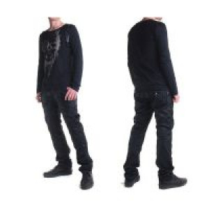  Longsleeve Punk Rave T-325/BK -  