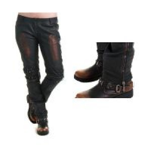  =TROUSERS= Punk Rave K-145/BK-BR -  