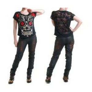  =TROUSERS= Punk Rave K-145/BK-BR -  