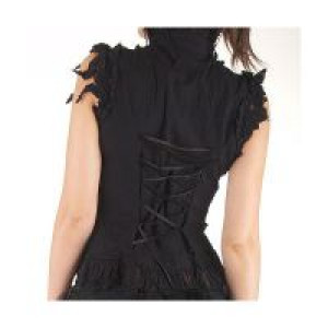  c  BLOUSE Punk Rave Y-301/BK-RD -  