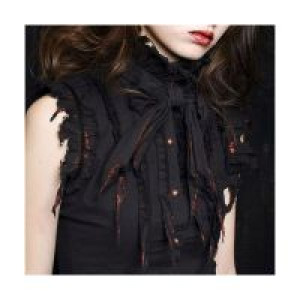  c  BLOUSE Punk Rave Y-301/BK-RD -  