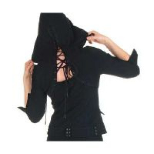  Hooded Jacket Punk Rave Y-447/BK -  
