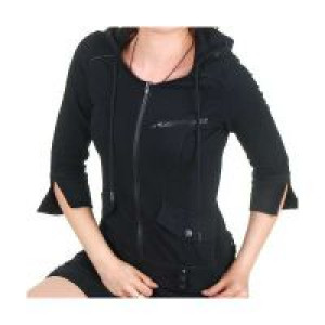  Hooded Jacket Punk Rave Y-447/BK -  