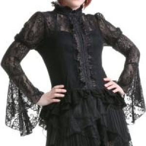  BLOUSE Punk Rave Y-536/BK -  