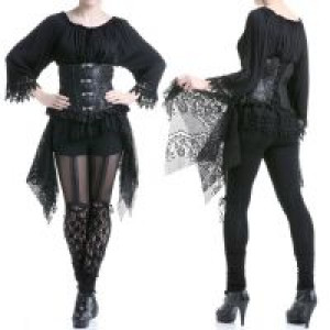  CORSET Punk Rave Y-542/BK -  