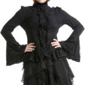  c  BLOUSE Punk Rave Y-544/BK -  