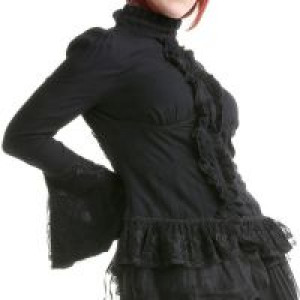  c  BLOUSE Punk Rave Y-544/BK -  