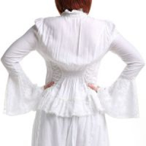  BLOUSE Punk Rave Y-544/WH -  