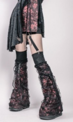    TROUSERS Punk Rave K-077/BK -  