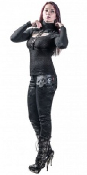  Longsleeve Punk Rave T-323/BK -  