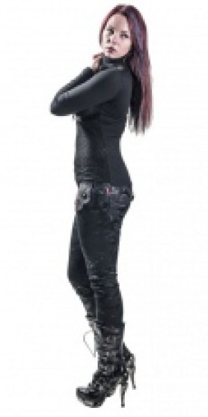  Longsleeve Punk Rave T-323/BK -  