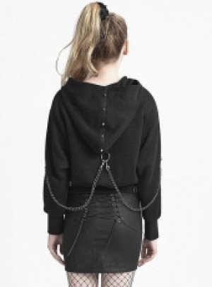  Heavy Metal Chain Bat Sweater -  3