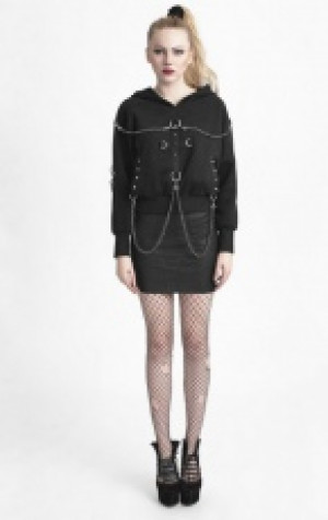  Heavy Metal Chain Bat Sweater -  1