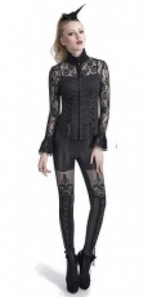  Blouse Punk Rave Y-618/BK -  