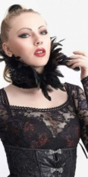  Jabot Punk Rave S-167/BK -  