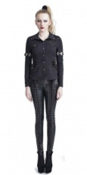  Blouse Punk Rave Y-617/BK -  