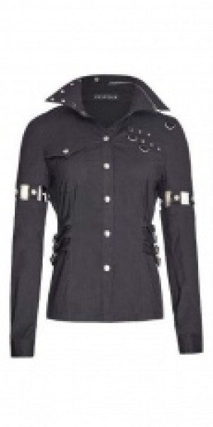  Blouse Punk Rave Y-617/BK -  