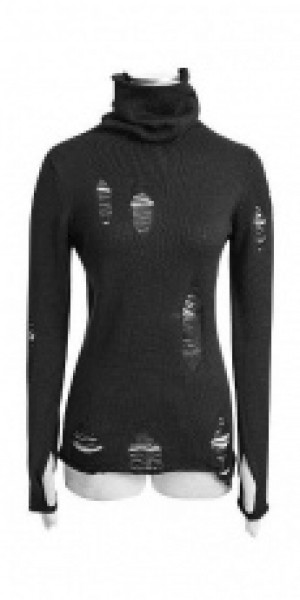  Blouse Punk Rave M-030/BK -  