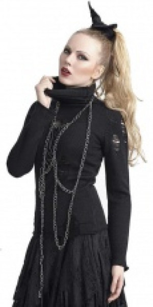  Blouse Punk Rave M-030/BK -  